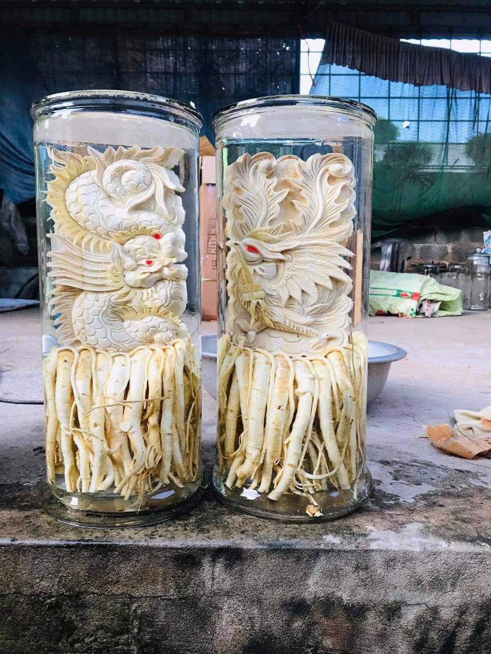 CỦ ĐINH LĂNG ĐIÊU KHẮC 7 LÍT 02